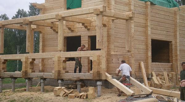 Строительство домов в Краснодаре из бруса