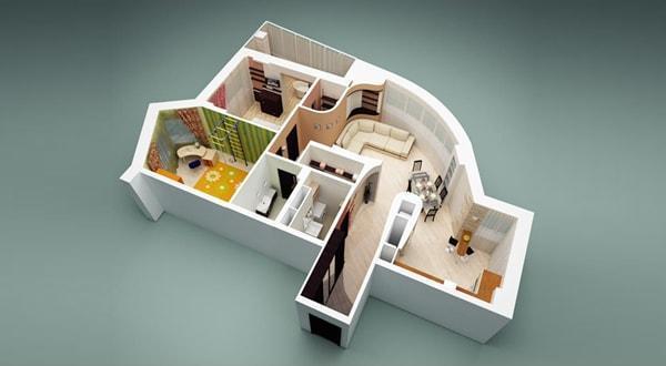 Дизайн интерьера квартиры, частного дома, дизайн интерьера коттеджа, коммерческого помещения, концептуальный дизайн