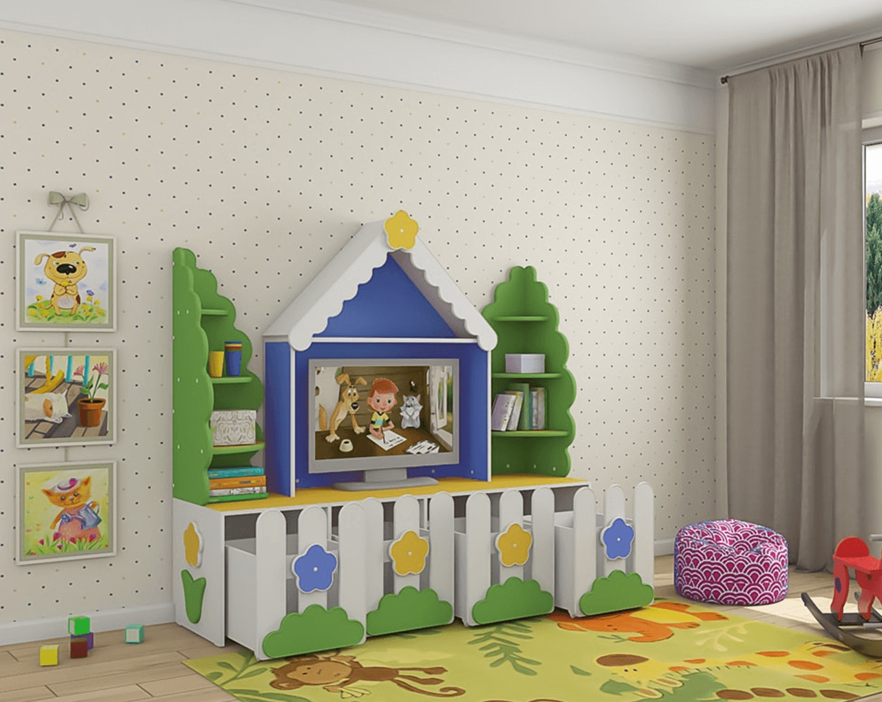детская мебель по индивидуальным размерам в Краснодаре